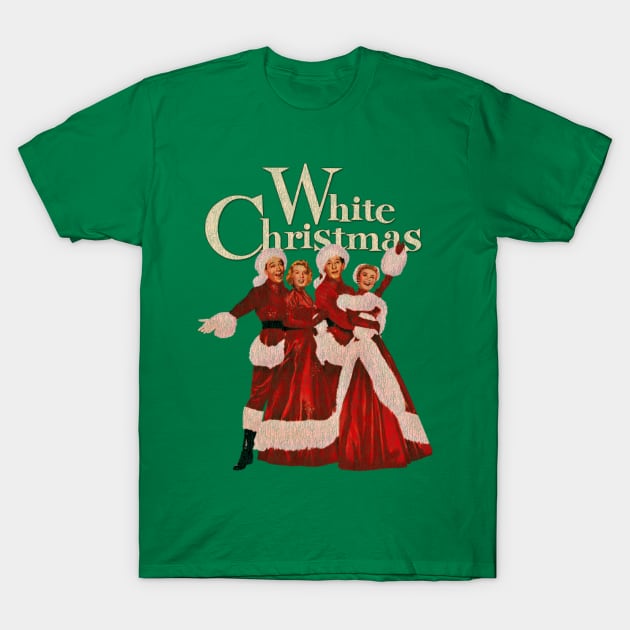 White Christmas T-Shirt by Viking Age